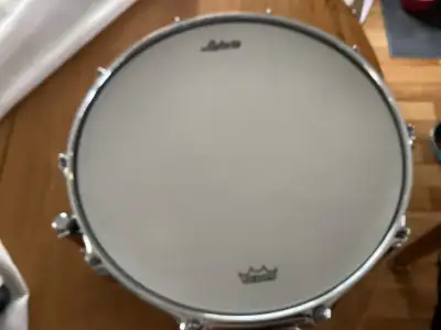   Ludwig Black beauty 14× 5 Blue and olive badge , View more