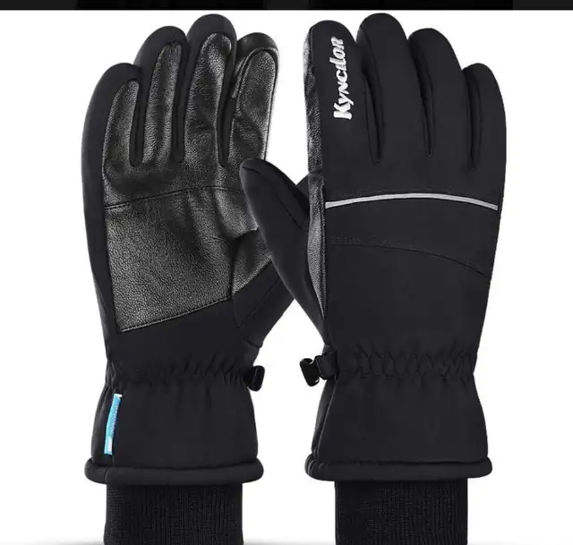 Winter Ski Skate Sport Gloves Waterproof For Men Women Warm Snow in Ski in Ottawa - Image 2