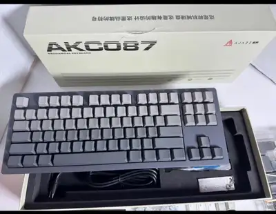 AJAZZ AKC087 Mechanical Keyboard - Black Gradient, View more
