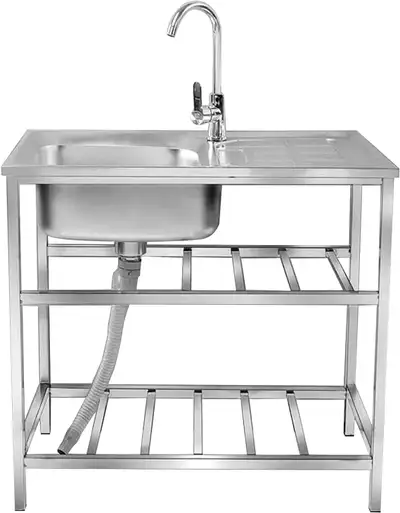 TOLBCLOH Stainless Steel Utility Sink Outdoor, View more