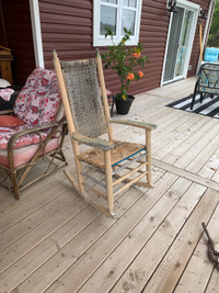 Old porch rocking chair