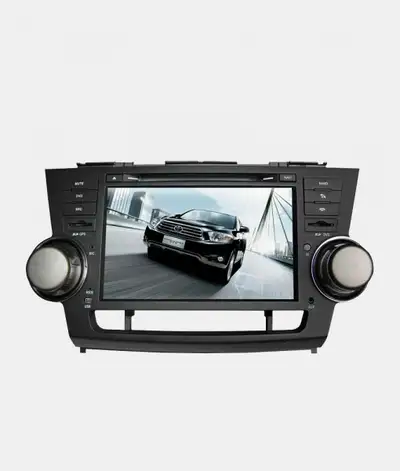 toyota highlander navigation android wifi bluetooth radio cd dvd, View more