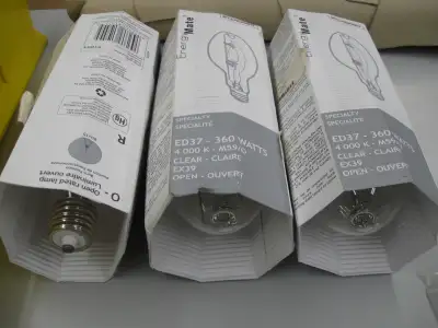 GELMVR360VBU  Bulb, Metal Halide, Clear, 360 Watt, View more