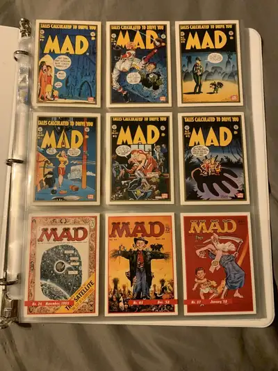 Mad Magazine Covers Trading Card Set of 55 Series 1, View more