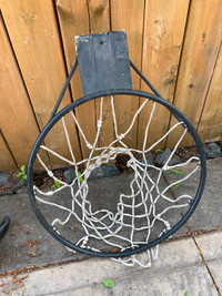 Basketball Net and Rim - $20