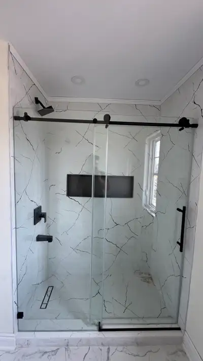 Glass shower doors available As Tub door Standing door 8mm/10mm