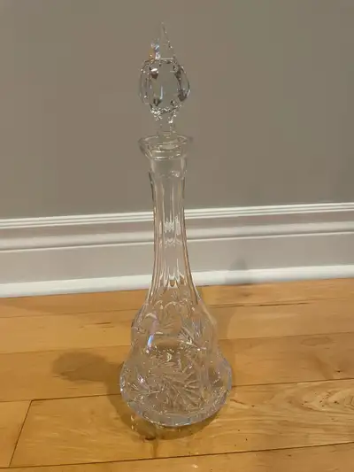 Pinwheel Crystal Decanter, View more