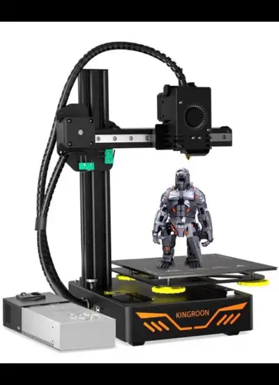 Kingroon KP3S 3D Printer Upgraded Titan Extruder Aluminum Double, View more