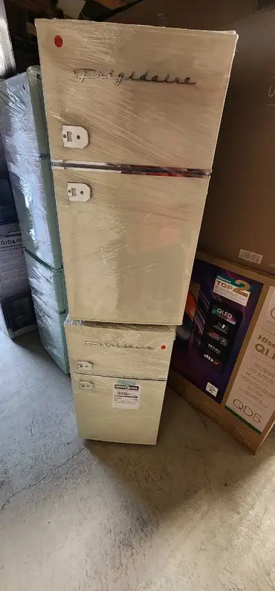 RETRO CREAM - Frigidaire Mini Fridge with Freezer, Small 2 Door, View more
