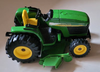 Vintage Die Cast John Deere Lawn 4410 Tractor with Rotary Cutter