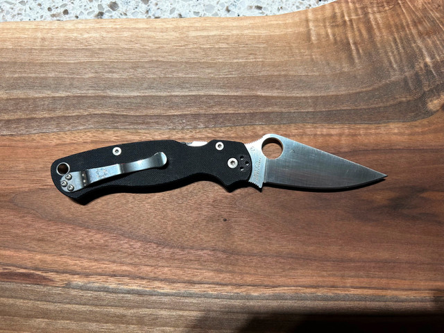 Spyderco Para Military 2 in Fishing, Camping & Outdoors in Calgary - Image 2