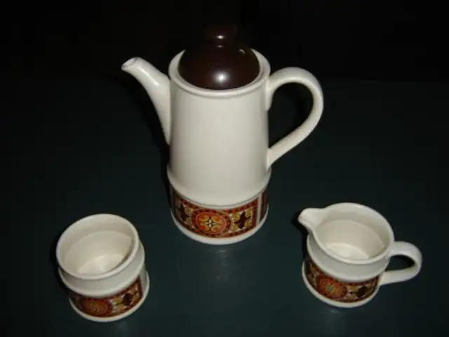 Coffee Set by Sadler--Retro 1970's65048389549698121