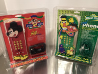 Mickey ‘s and Sesame Street soft phones 