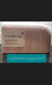 Lululemon yoga block