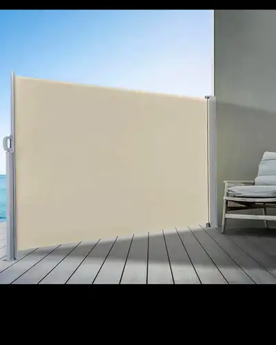 Retractable Side Awning 118" x 63",Outdoor Privacy Screen Foldin, View more