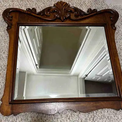 Wood Framed Mirror, View more