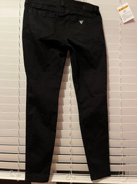 Guess pants/pantalons black fitted jeans 
