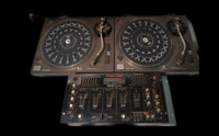 Technics 1200s Turntables and DJ Mixer Complete Setup
