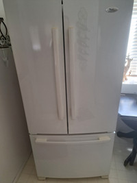 Whirlpool 'Gold' French Door Refrigerator, 33inch, White