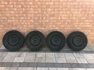 2011-2017 Volkswagen Jetta or Golf winter tires and rim Continental Winter Contact 195/65R15! In fai...