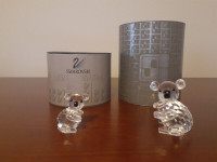 Swarovski Crystal Koala Figurines--Large and Small