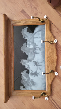 Beautiful Horse mirror coat hanger
