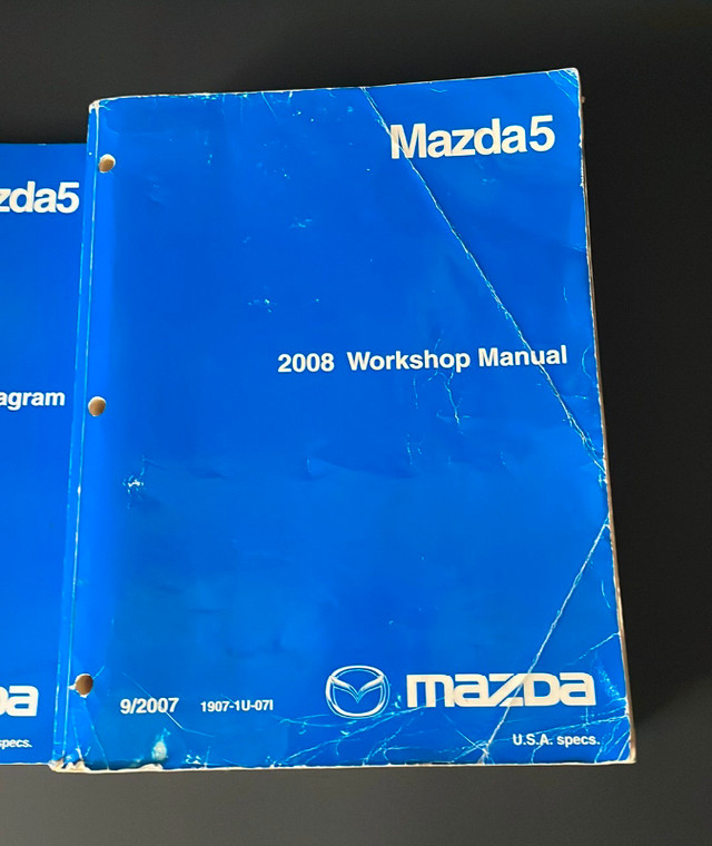 Mazda Workshop & Wiring Diagram Repair Manuals Automotive Books in Other in Sudbury - Image 2