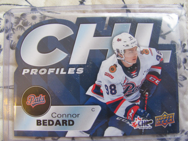 NHL  Connor Bedard Pats CHL in Arts & Collectibles in Edmonton