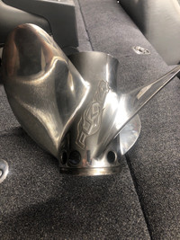 Fury 4 stainless prop