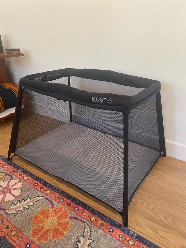 Travel Baby Sleeper or Play Pen with Mattress in Cribs in London - Image 4