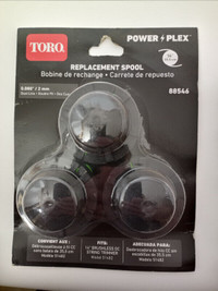 Toro PowerPlex 14" Dual Line Replacement Spool (3 Count) 88546