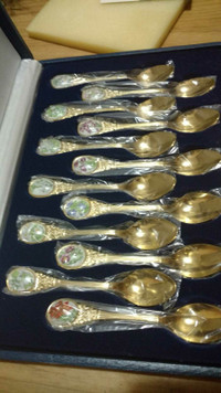 Canadian wild flower spoon collection 