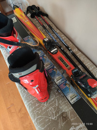 New complete ski set