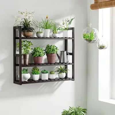  3-Tier Multifunctional Adjustable Layer Rack Wall Mounted Utili, View more