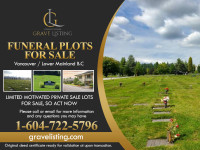 CEMETERY GRAVE PLOTS FOR SALE