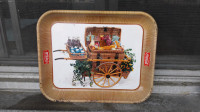 Real and authentic 1957 Coca Cola tray