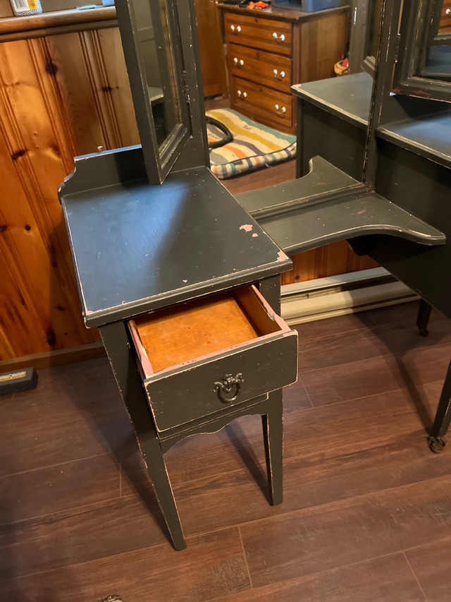 FOR SALE A Black Antique Vanity Dressers & Wardrobes Saint John