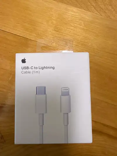 Brand new Apple USB-C to Lightning Cable (1m) for sale! This cable is still sealed in its original p...