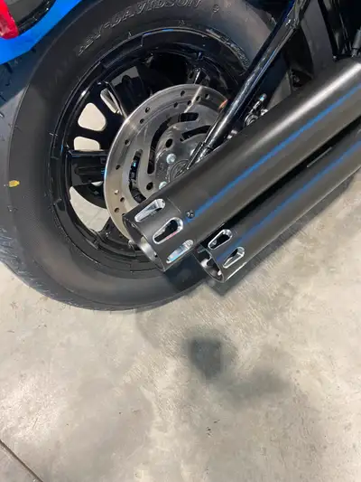 I have some aftermarket mufflers I used last summer and put about 600km on with them on. They are sl...