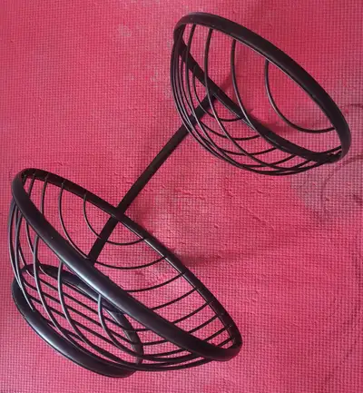 Metal 2-Tier Fruit Basket ~ $60, View more