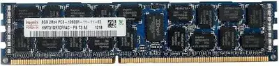 Plusieurs barrettes de mémoire DDR3 pour serveurs 8GB DDR3 1066 PC3-8500R ECC REG (Samsung) 16GB DDR...