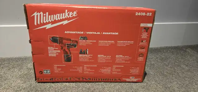 BRAND NEW - Milwaukee M12 3/8" Hammer Drill/Driver Kit in Power Tools in Woodstock - Image 4