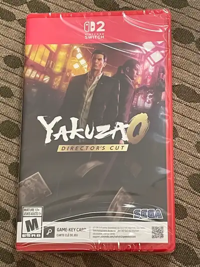 new, unopened Yakuza 0 Director's Cut
