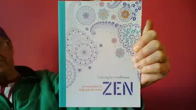 ZEN Coloring for Mindfulness 50 MANDALAS softcover, View more