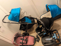 Uppababy double stroller 2017