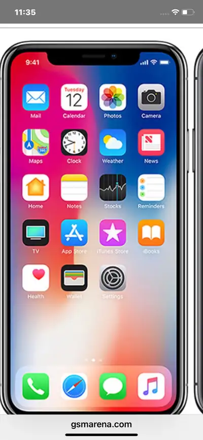 iPhone X 85% battery no damage includes a case a charger and non-opened earbuds