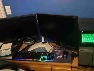 Custom Built Dell Tower Desktop PC i5 Quad-Core Processor upto 3.4GHz NVIDIA GT 1030 2GB 16GB DDR3 R...