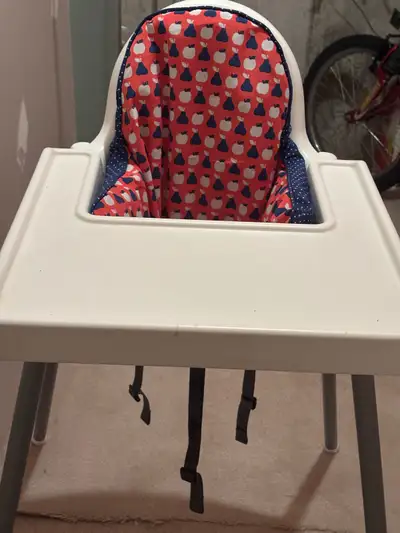 Baby high chair with cushion, View more