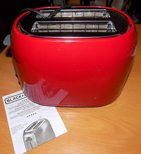 Black & Decker Wide slot toaster