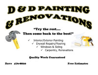 D&D PAINTING AND RENOVATIONS